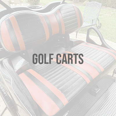 Custom Golf Cart Seats